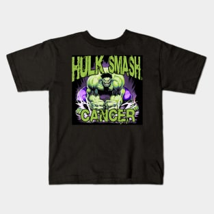 Smash cancer Kids T-Shirt